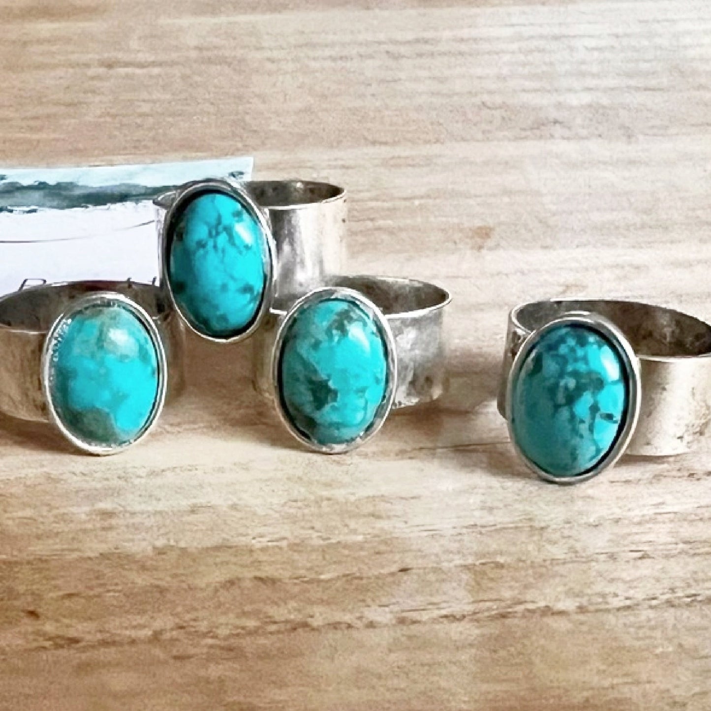 Turquoise Ring - Made in the USA