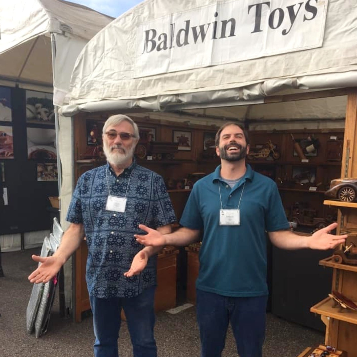 Wooden Toy 4 Car Fun Pack with Case - Made in the USA