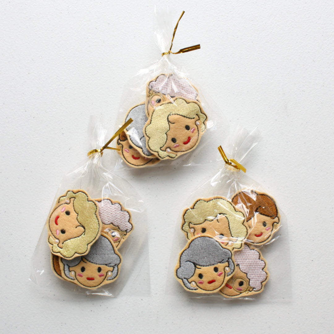 Refrigerator Magnets - Golden Ladies - Made in the USA