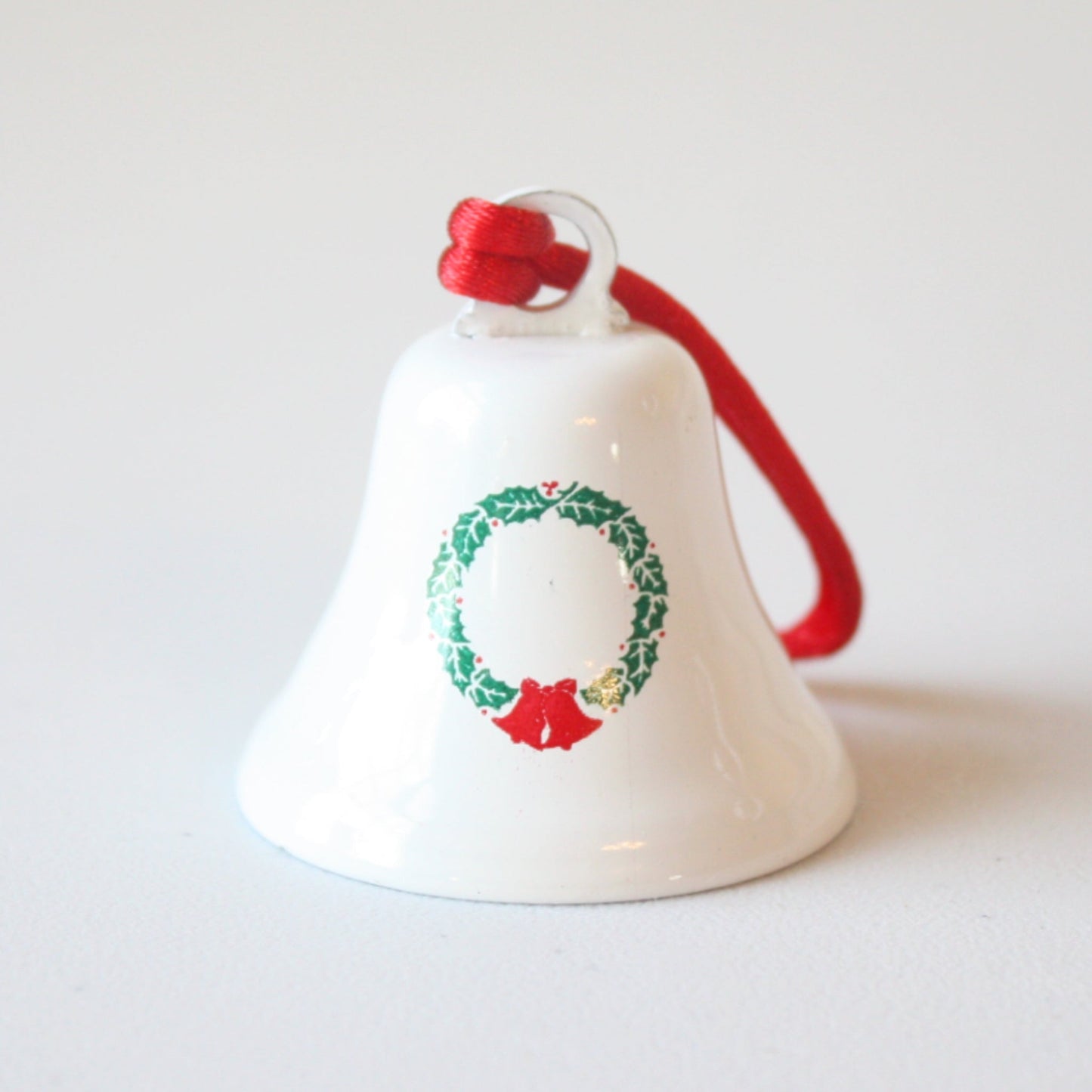 Set of 4 Christmas Bell Ornaments - Made in the USA