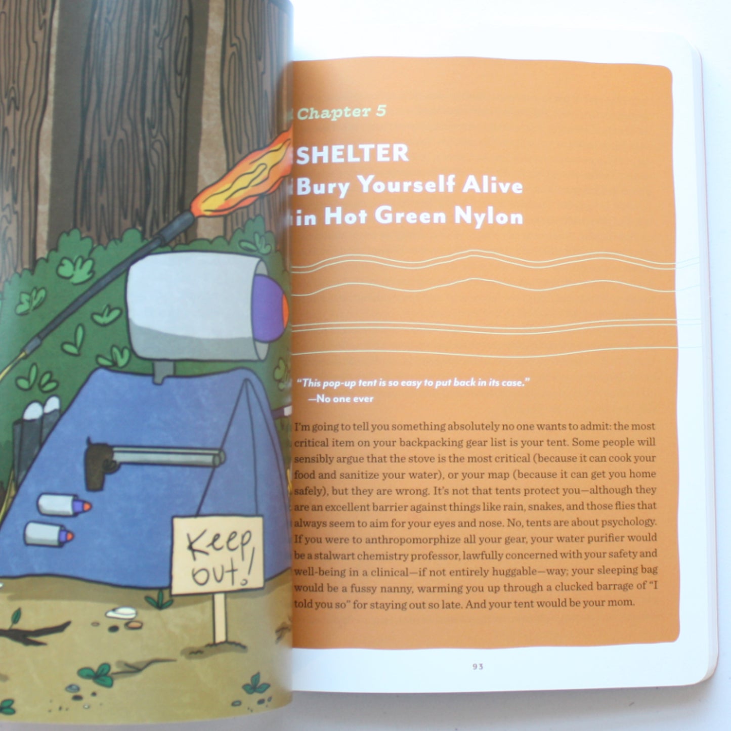 How to Suffer Outside: A Beginner's Guide to Hiking and Backpacking - Made in the USA