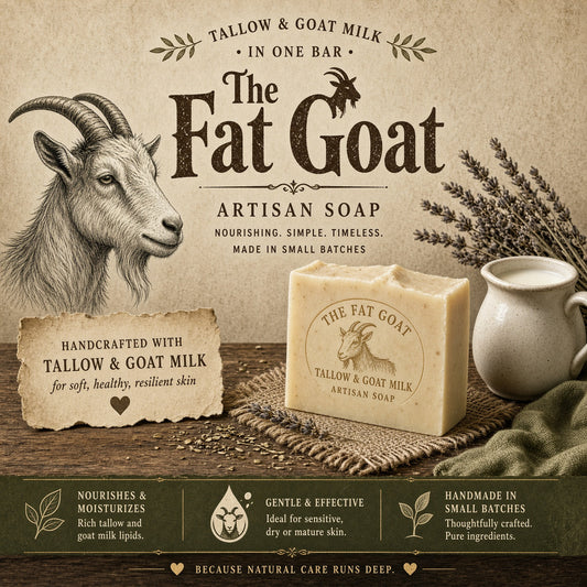 Tallow and Goat Milk in One Bar: Meet "The Fat Goat"