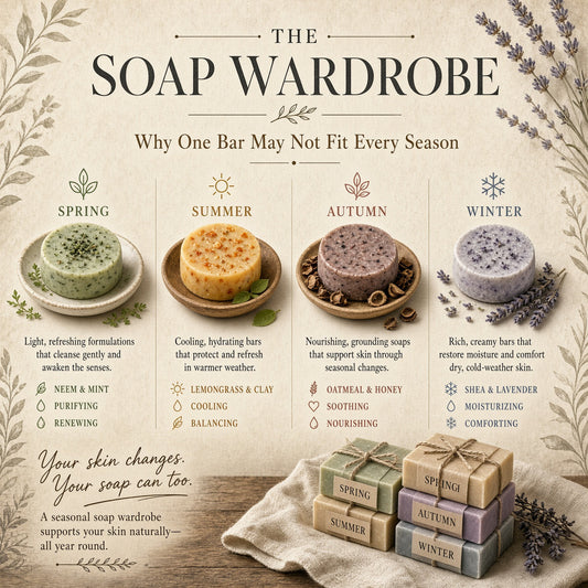 The Soap Wardrobe: Why One Bar May Not Fit Every Season