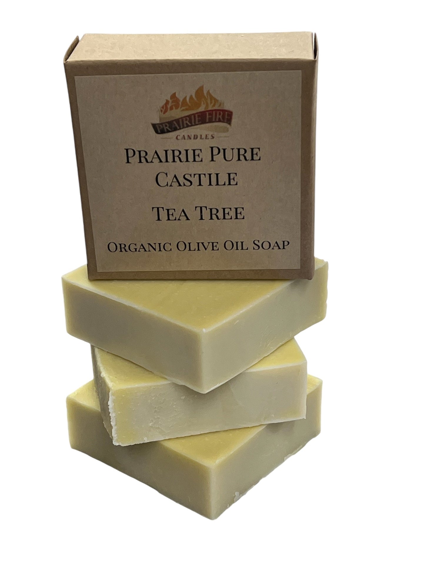 Pure Real Castile - Organic Olive Oil Soap (3 Pack) - Made in the USA