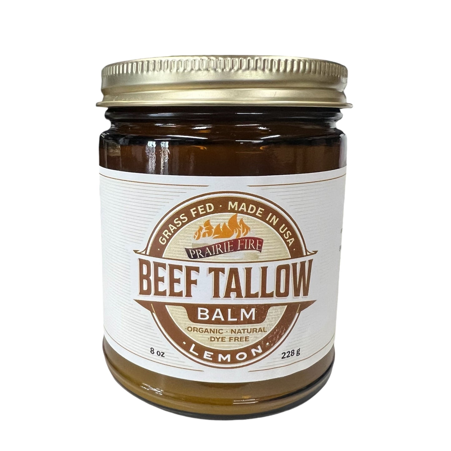 Grass Fed Beef Tallow Balm - 8 oz