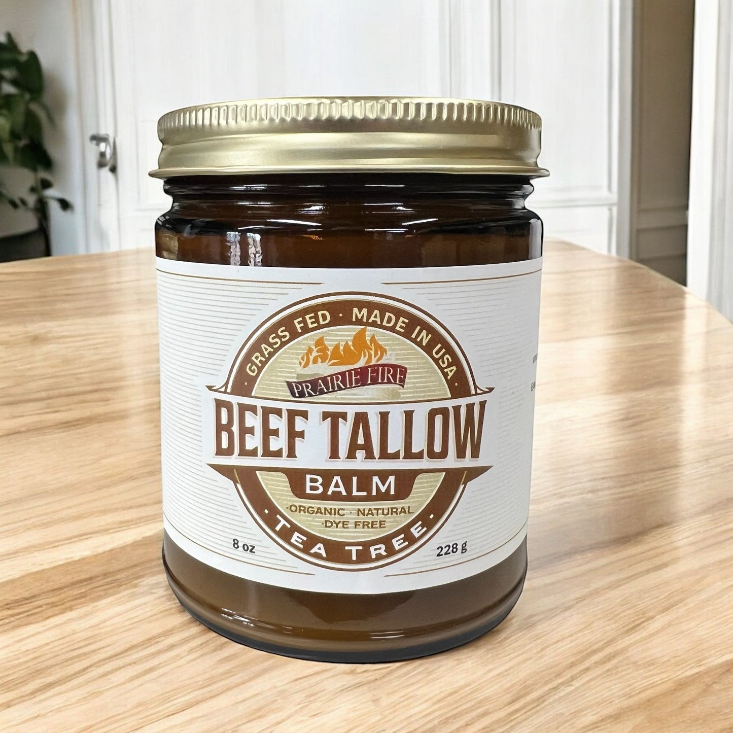 Grass Fed Beef Tallow Balm - 8 oz
