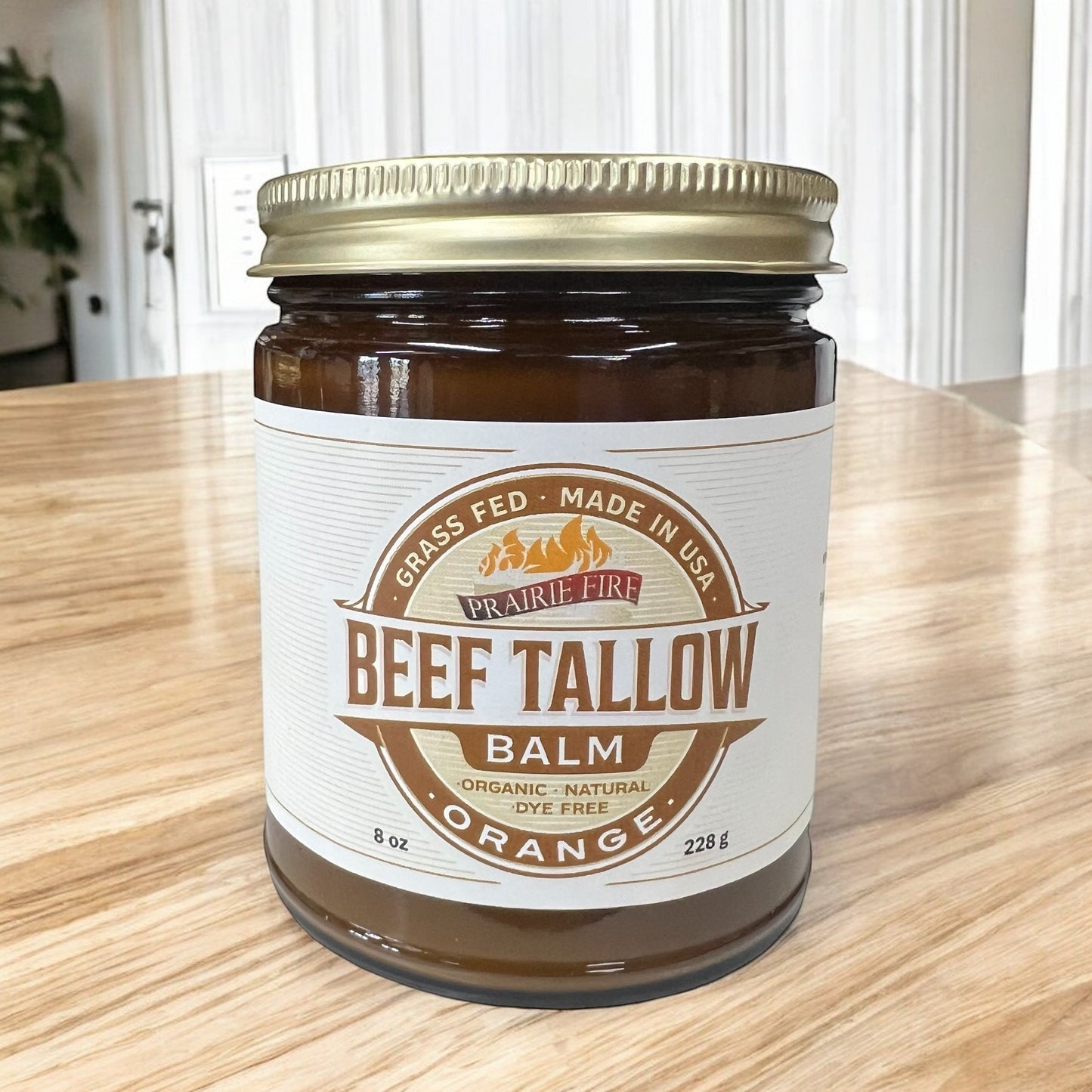 Grass Fed Beef Tallow Balm - 8 oz