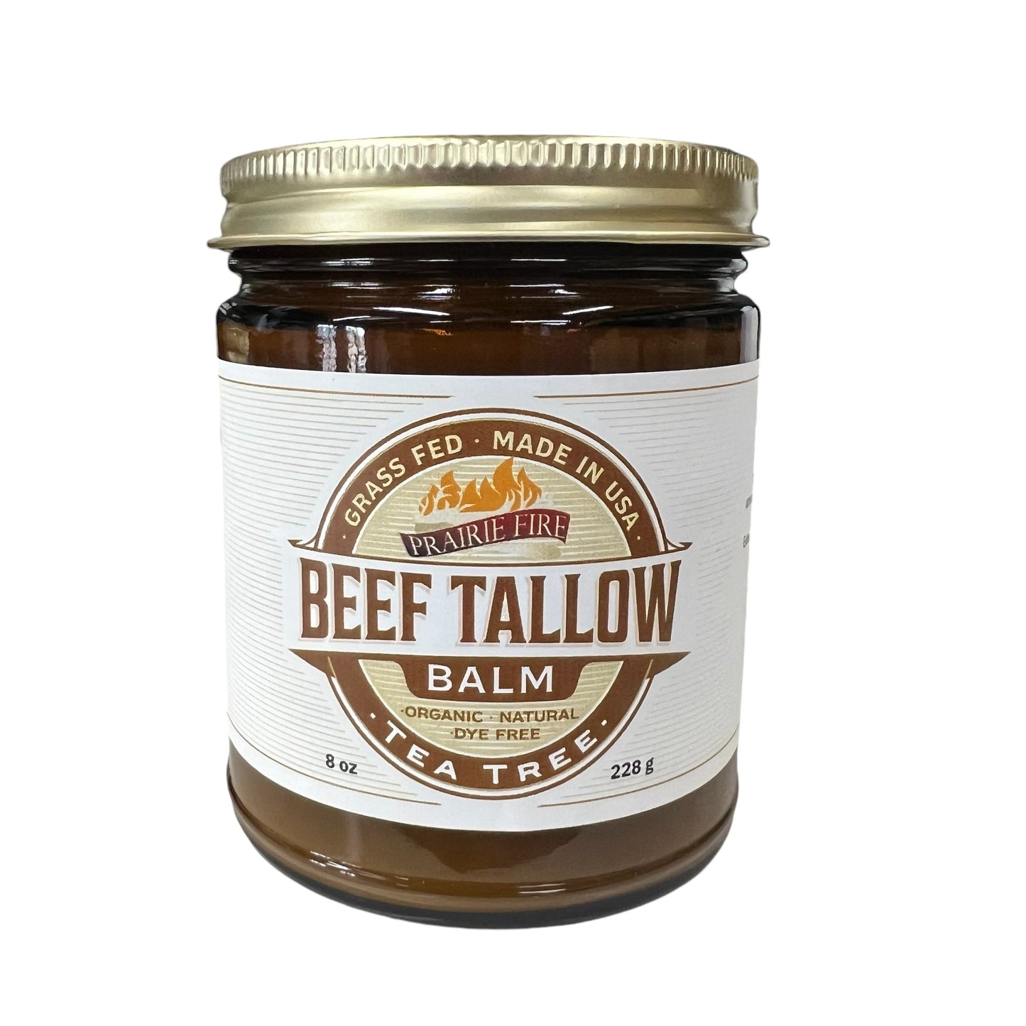 Grass Fed Beef Tallow Balm - 8 oz