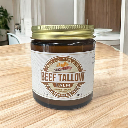 Grass Fed Beef Tallow Balm - 4 oz - Made in the USA