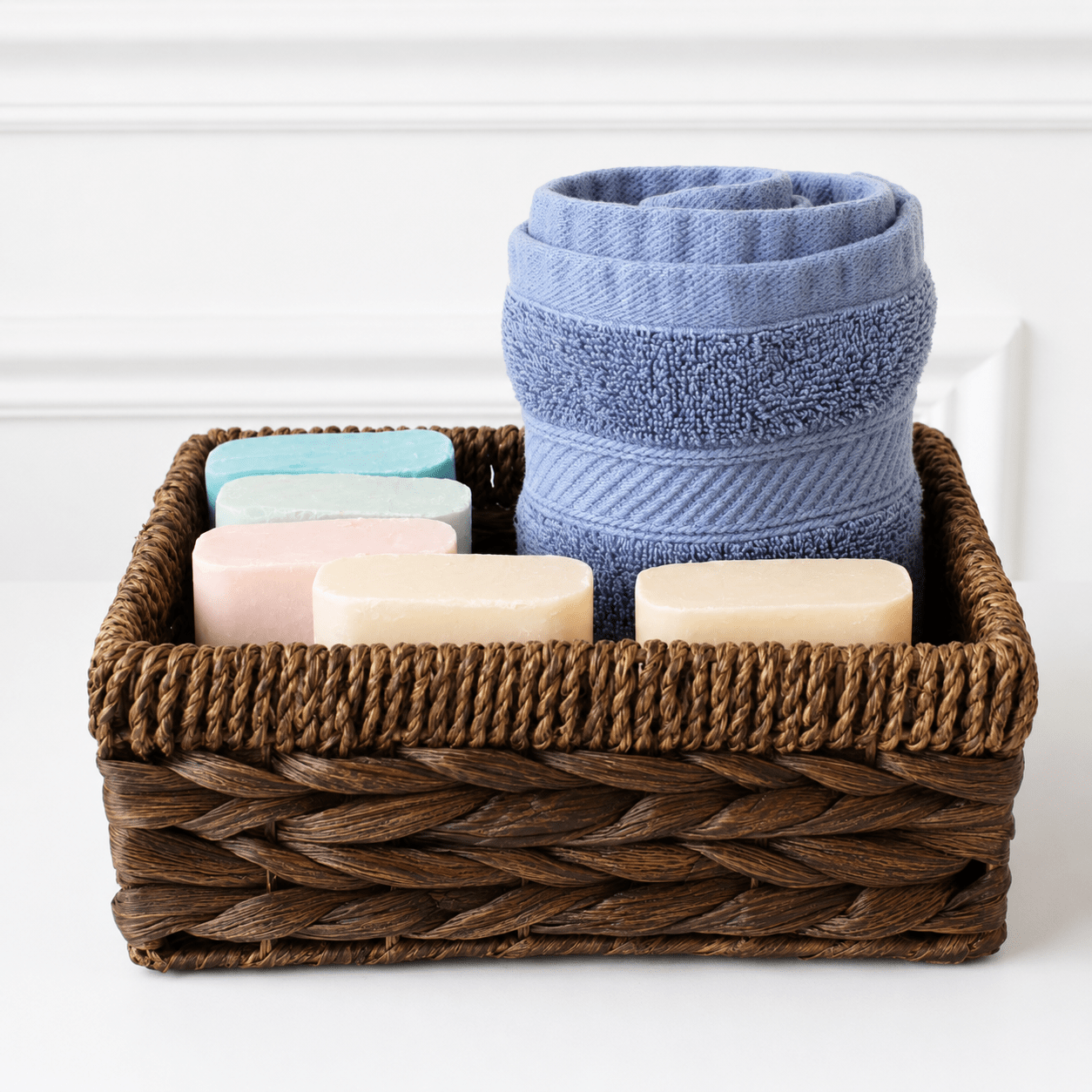 Amish Farms Soap 5 Bar Bag - Random Colors with Light Wildflower Scent - Made in the USA
