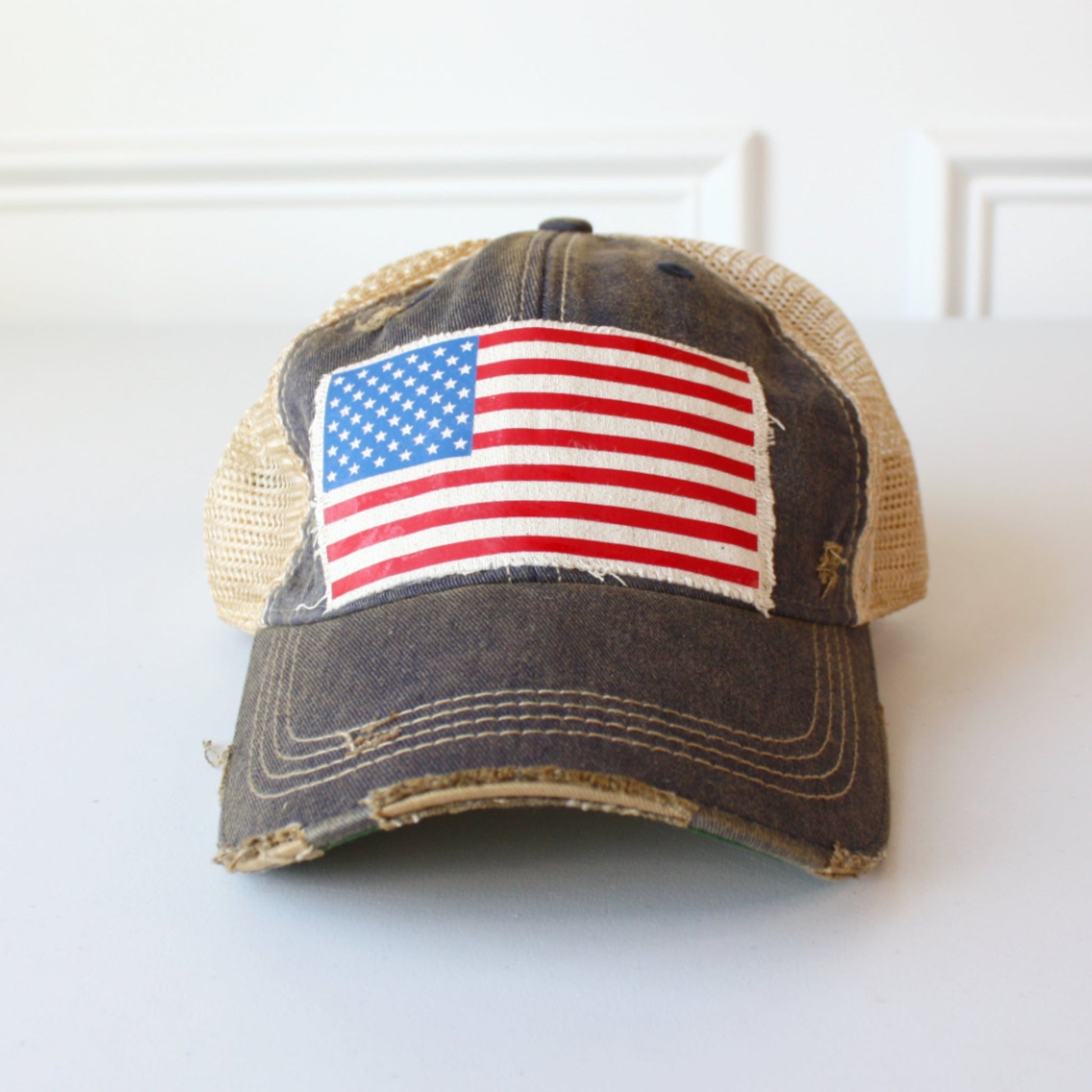 Vintage Louisiana State Flag Trucker Hat