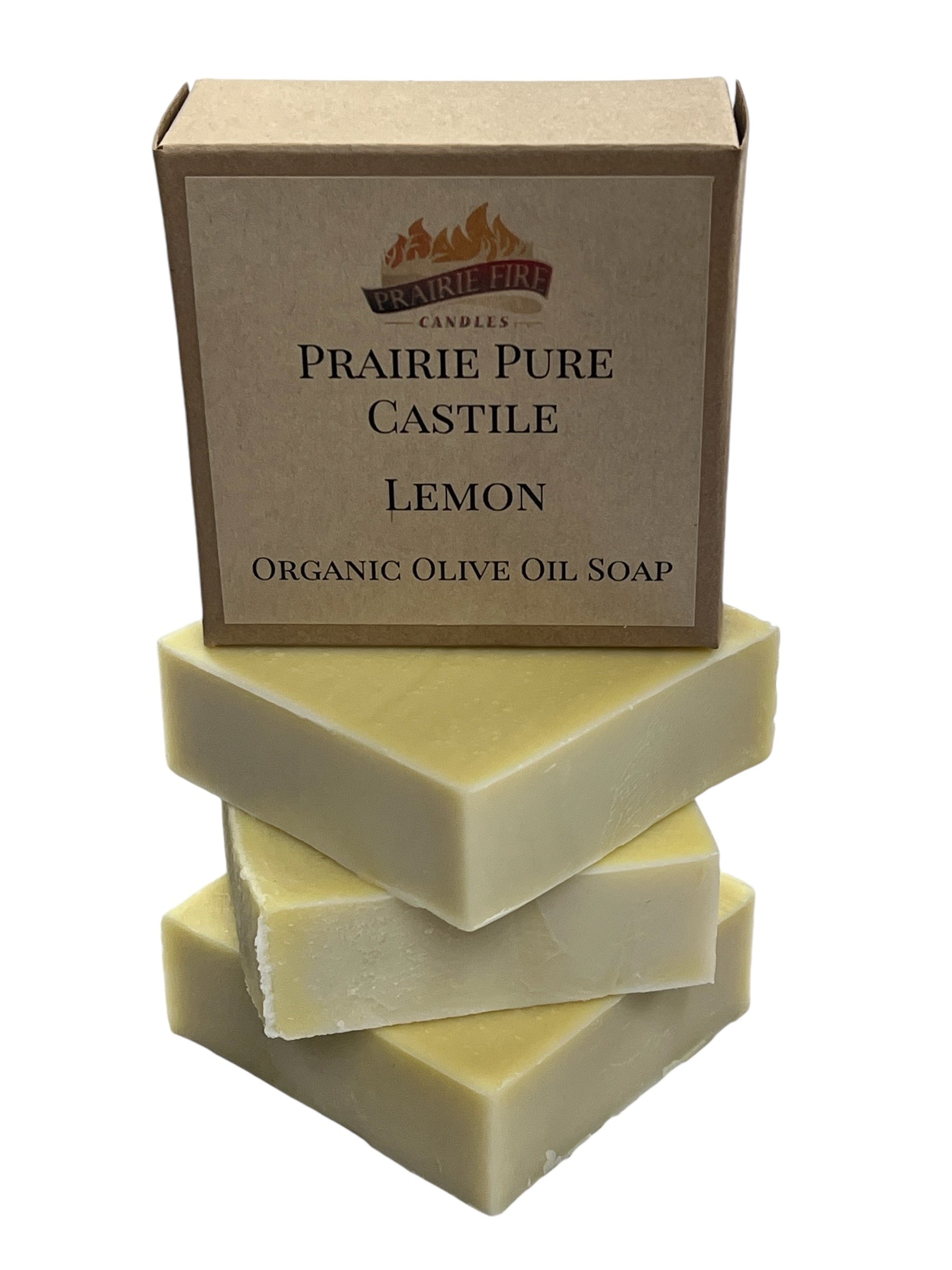 Pure Real Castile - Organic Olive Oil Soap (3 Pack) - Made in the USA