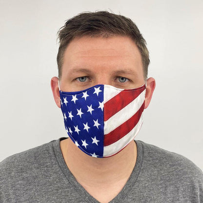 American Flag Face Cover - Made in the USA