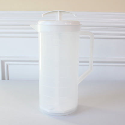 2-QT. SQUARE PITCHER - The Peppermill