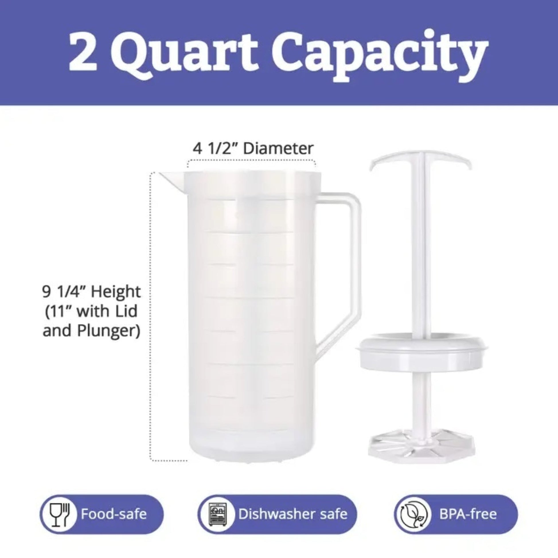 Buy Dressler 2 Quart Mixer Pitcher - 1 each