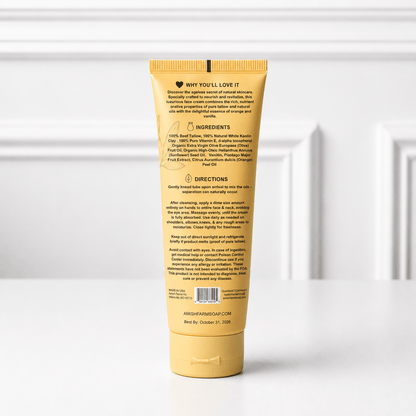 Amish Farms All Natural Tallow Face Cream
