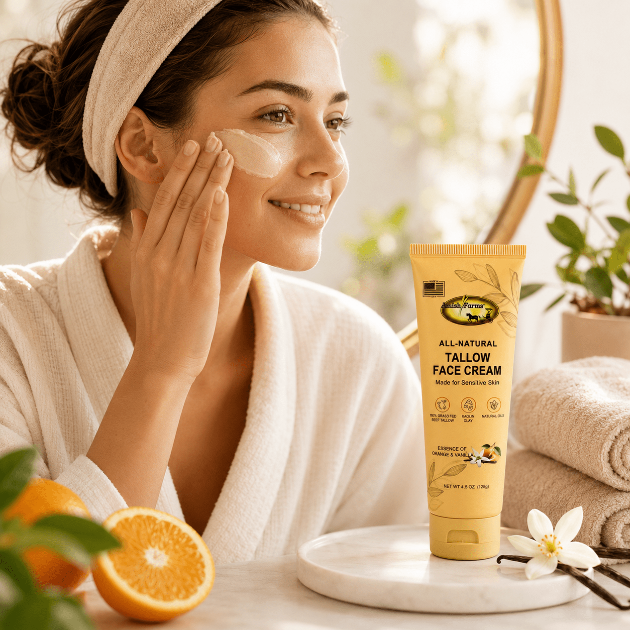 Amish Farms All Natural Tallow Face Cream