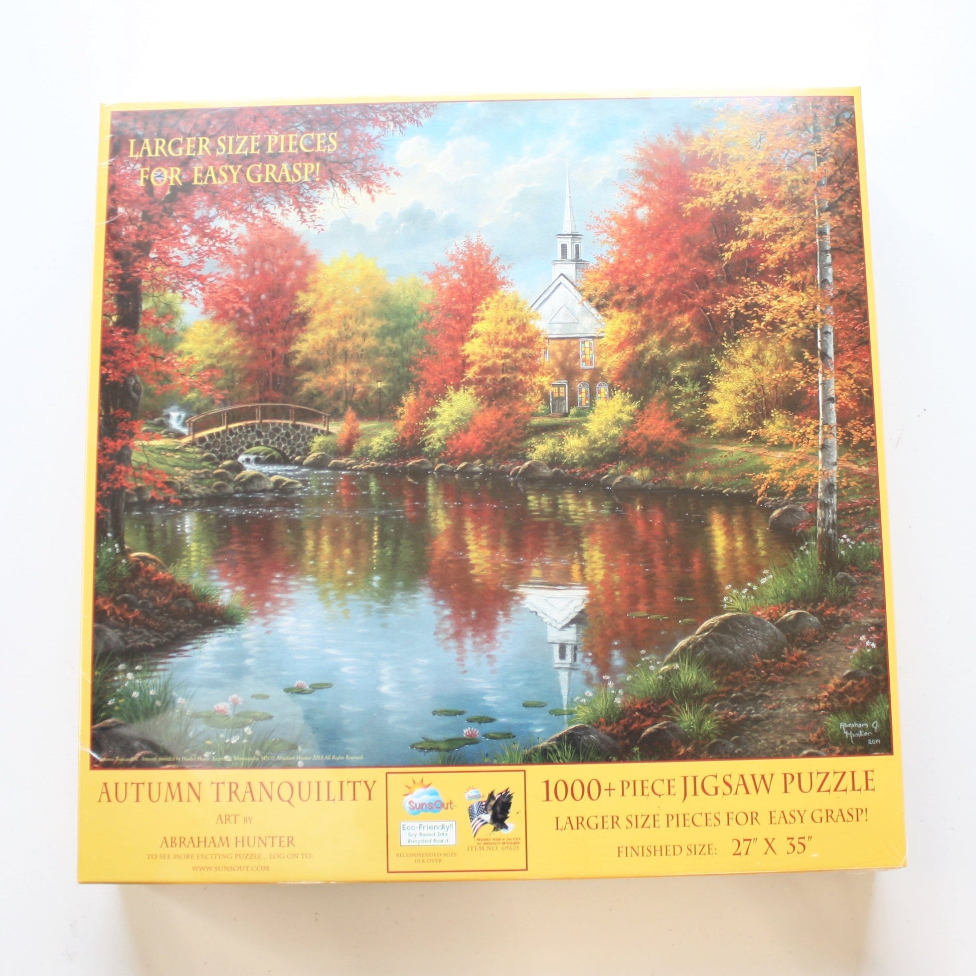 Autumn Tranquility Puzzle - Made in the USA