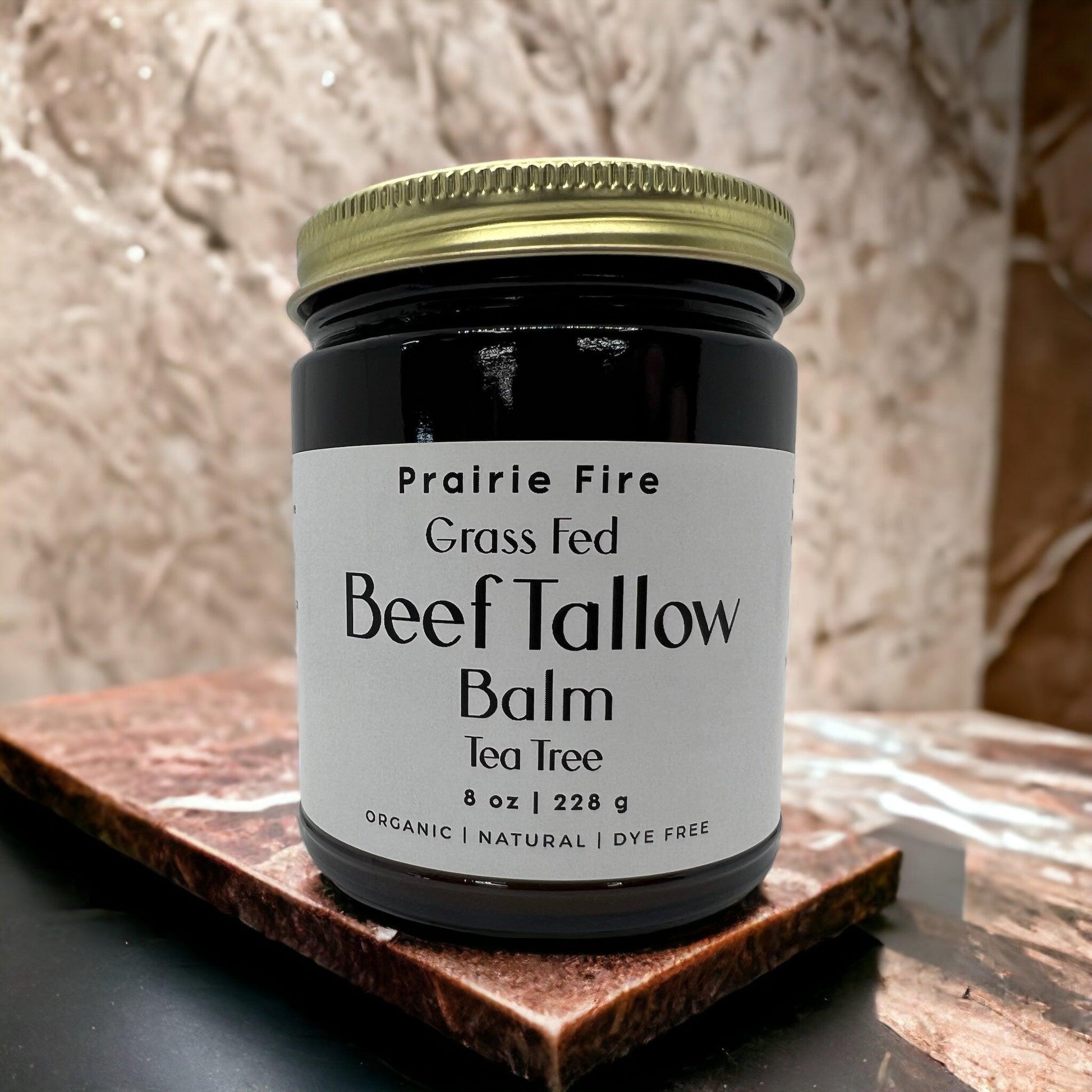 Grass Fed Beef Tallow Balm - 8 oz - Made in the USA