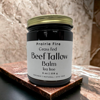 Grass Fed Beef Tallow Balm - 8 oz - Made in the USA