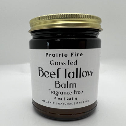 Grass Fed Beef Tallow Balm - 8 oz - Made in the USA