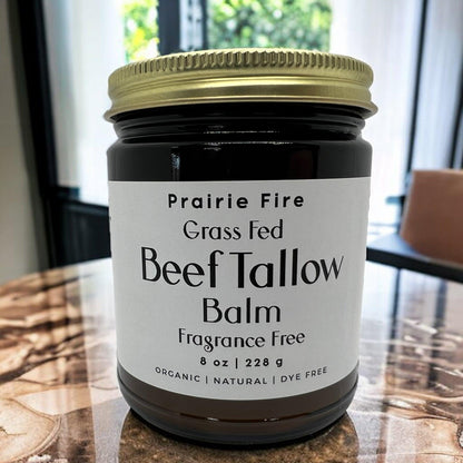 Grass Fed Beef Tallow Balm - 8 oz