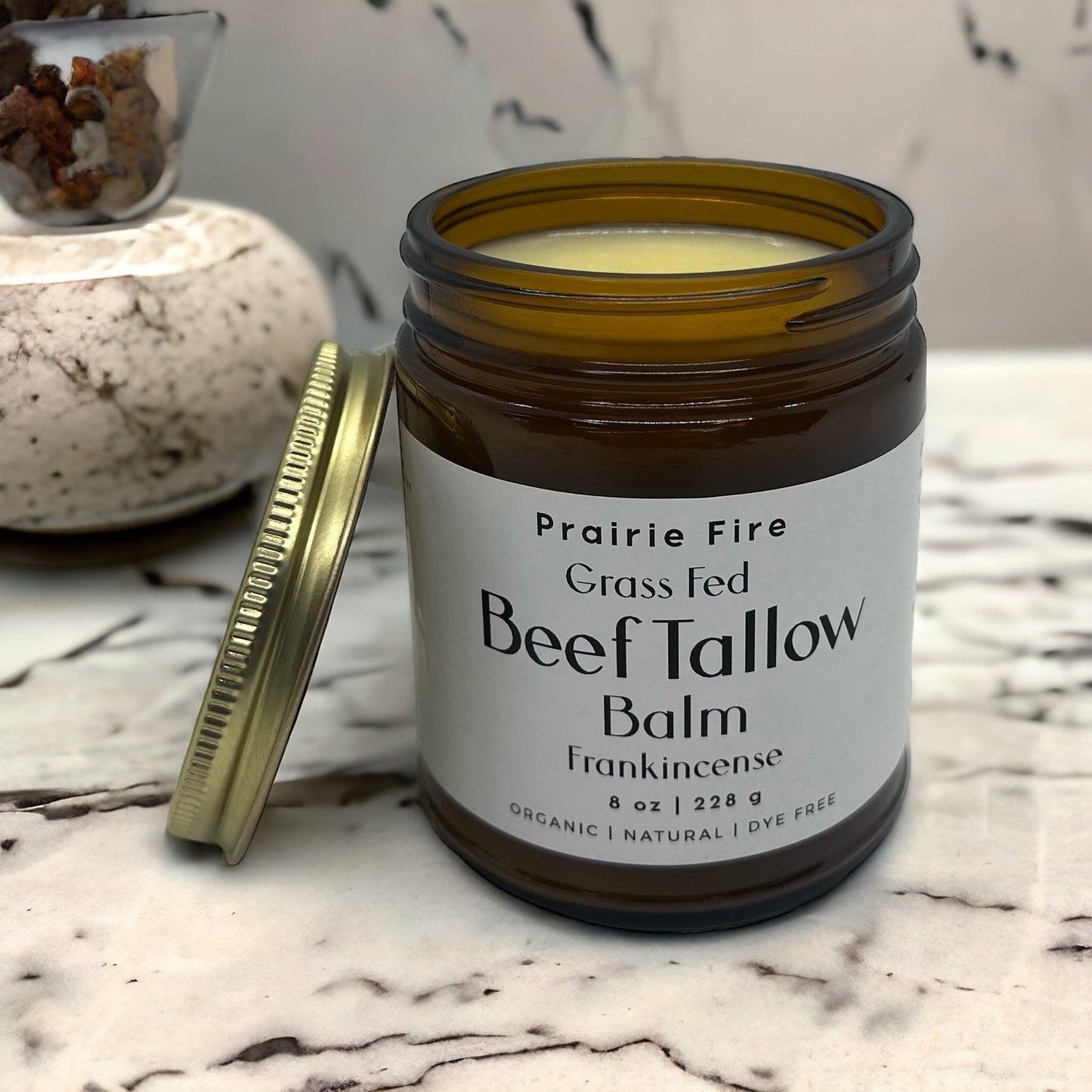 Grass Fed Beef Tallow Balm - 8 oz