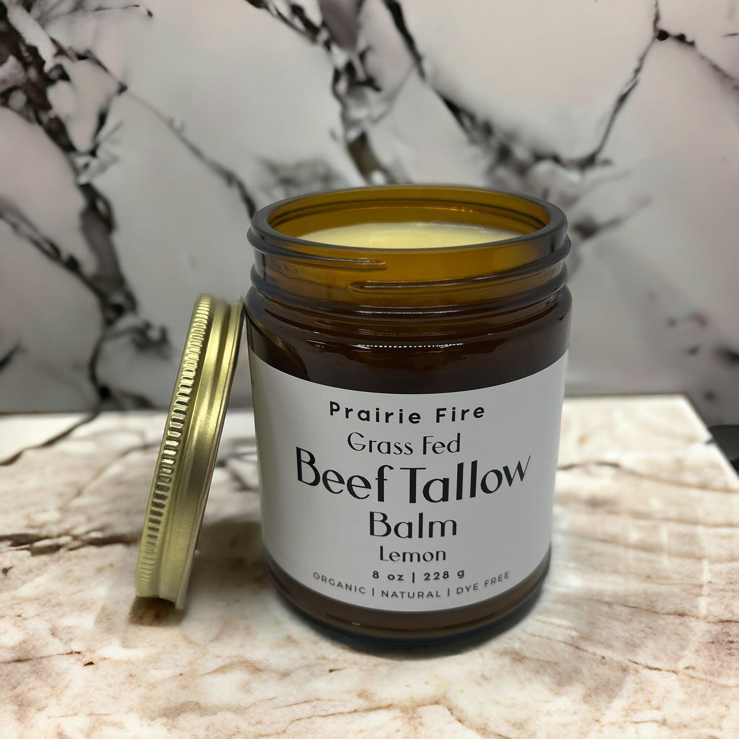 Grass Fed Beef Tallow Balm - 8 oz