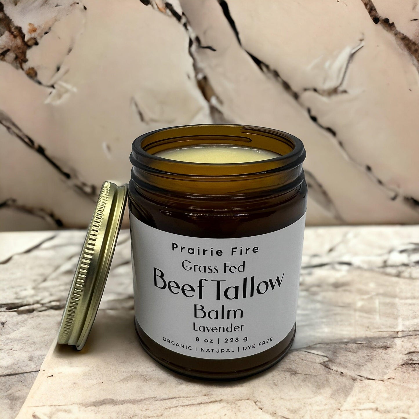 Grass Fed Beef Tallow Balm - 8 oz