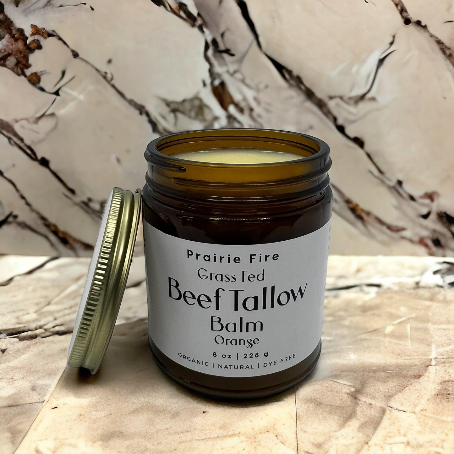 Grass Fed Beef Tallow Balm - 8 oz