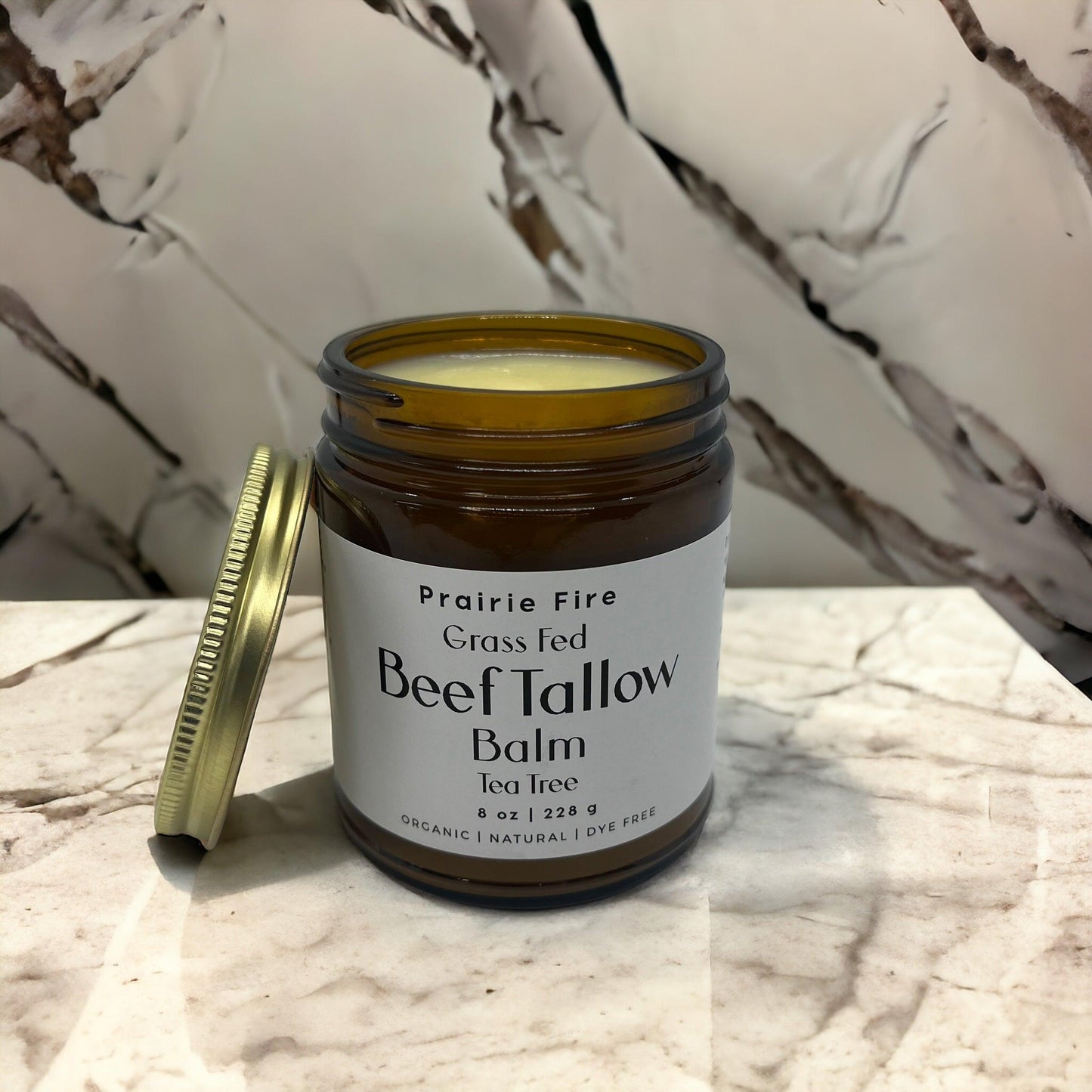 Grass Fed Beef Tallow Balm - 8 oz