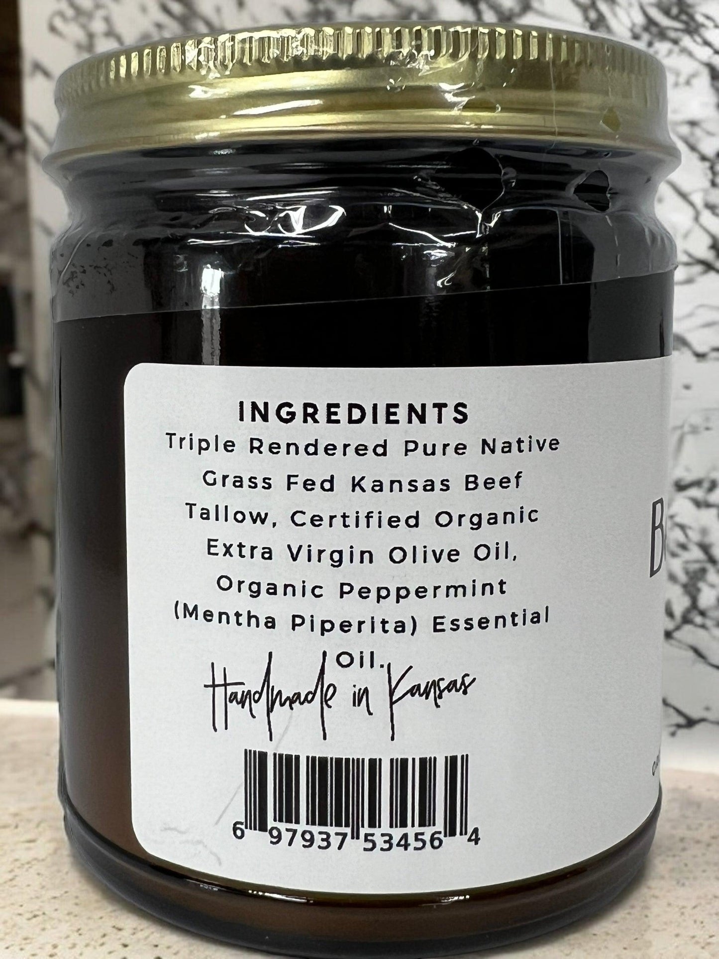 Grass Fed Beef Tallow Balm - 8 oz - Made in the USA