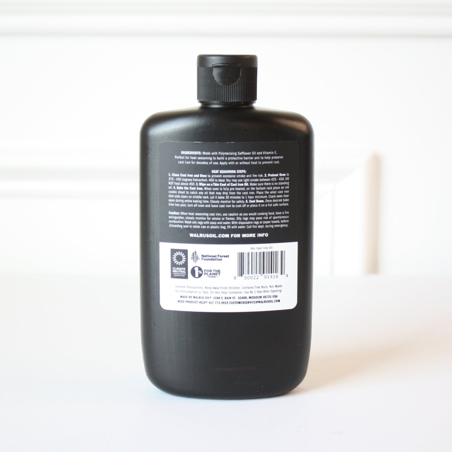 Walrus Oil - Cast Iron Oil - Made in the USA