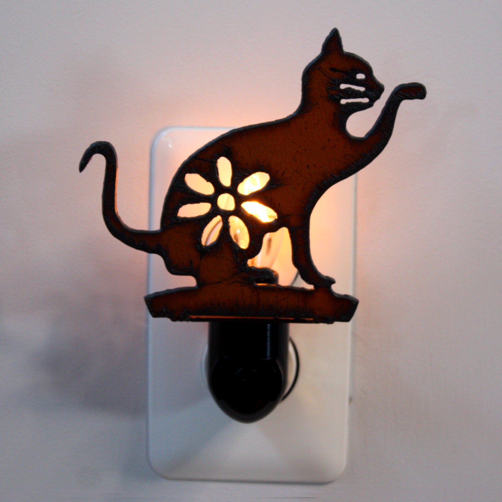 Vintage buy cat lamp night light