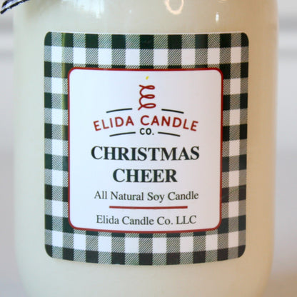 Homespun Soy Candle - Christmas Cheer - Made in the USA