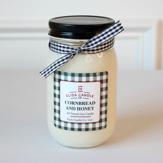 Homespun Soy Candle - Cornbread and Honey