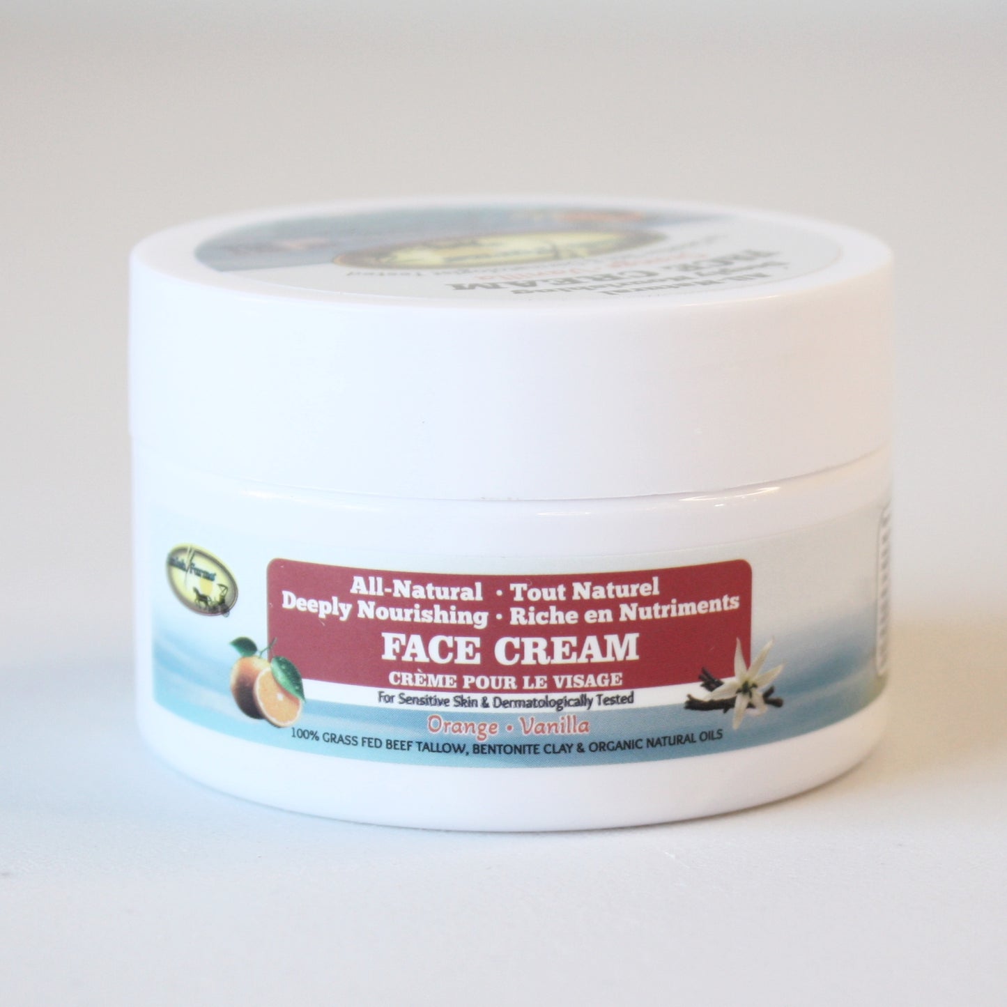 Amish Farms Nourishing Tallow Face Cream - Orange Vanilla