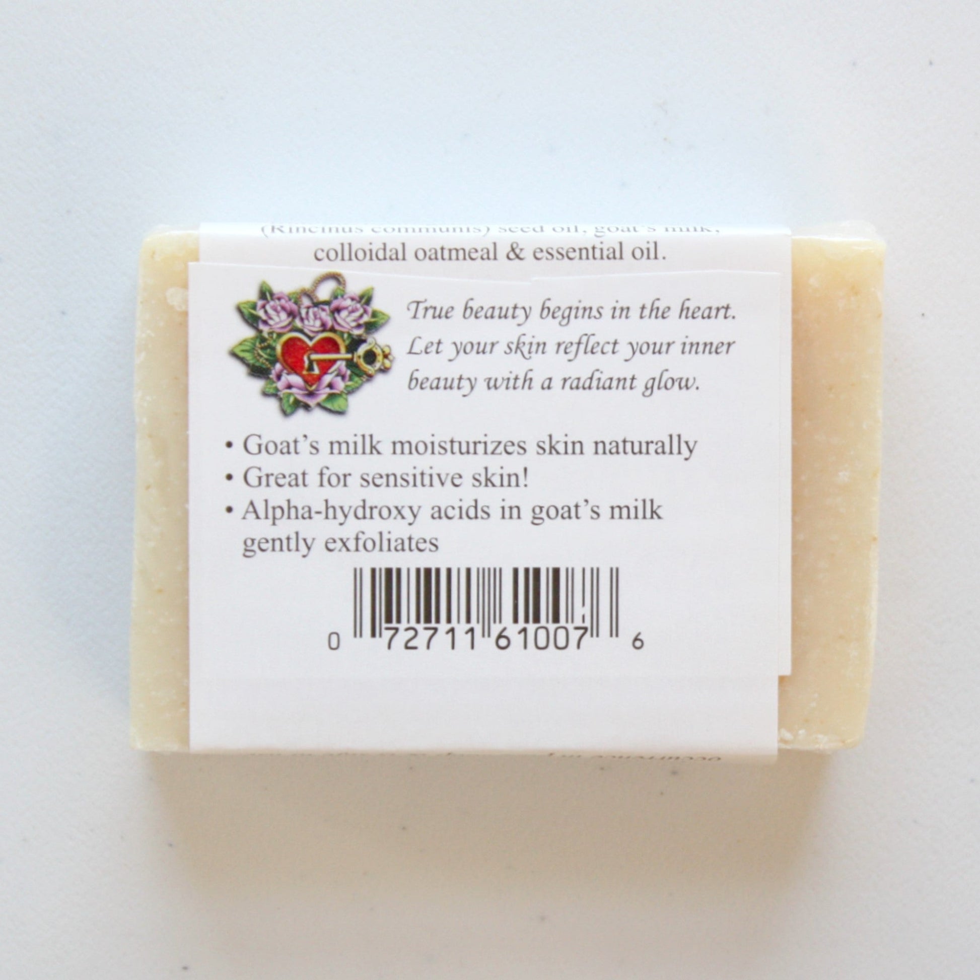 Grandma's Beauty Bars - Goats Milk Soap with Oatmeal - Almond or Lavender - Made in the USA