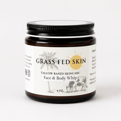 Grass Fed Skin Tallow Moisturizing Bundle 1 - Made in the USA