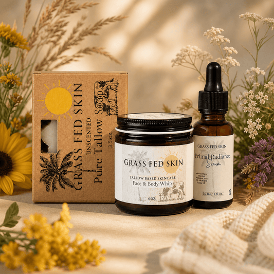 Grass Fed Skin Tallow Moisturizing Bundle
