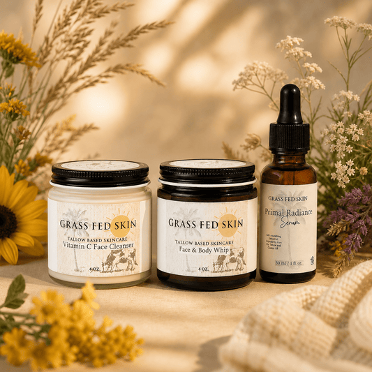 Grass Fed Skin Tallow Moisturizing Bundle 2