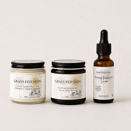 Grass Fed Skin Tallow Moisturizing Bundle 2 - Made in the USA