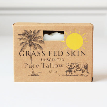 Grass Fed Skin Pure Tallow Soap - Made in the USA