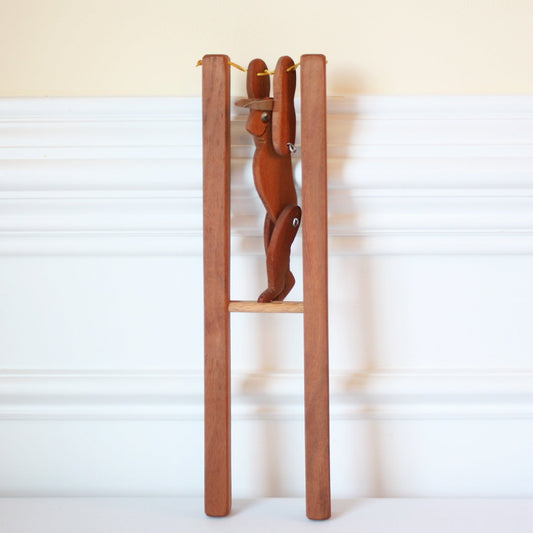 Handmade Jumpin' Jack Rabbit - Kids Toy - Made in the USA