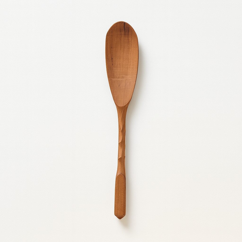 Handmade Wood Heavy Chef Spoon - Made in the USA