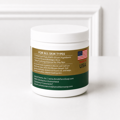 Amish Farms - Kaolin Bentonite Facial Clay Mask