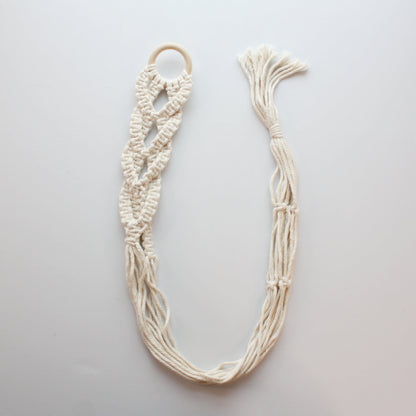 Macrame Boho Plant Hanger - Fancy - Made in the USA