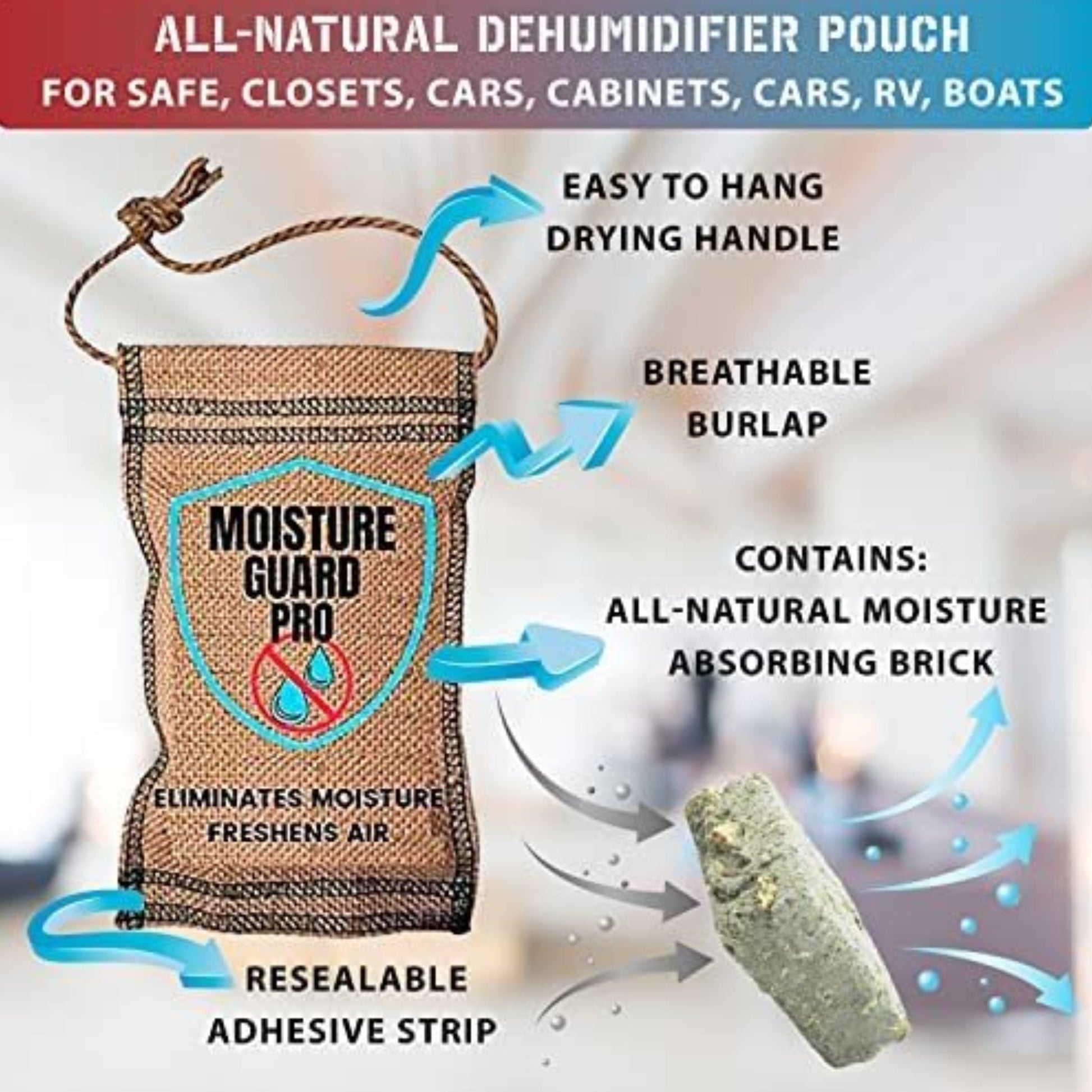 Boat Dehumidifier Hanging Bags  Moisture Absorbing Bags – Better Boat