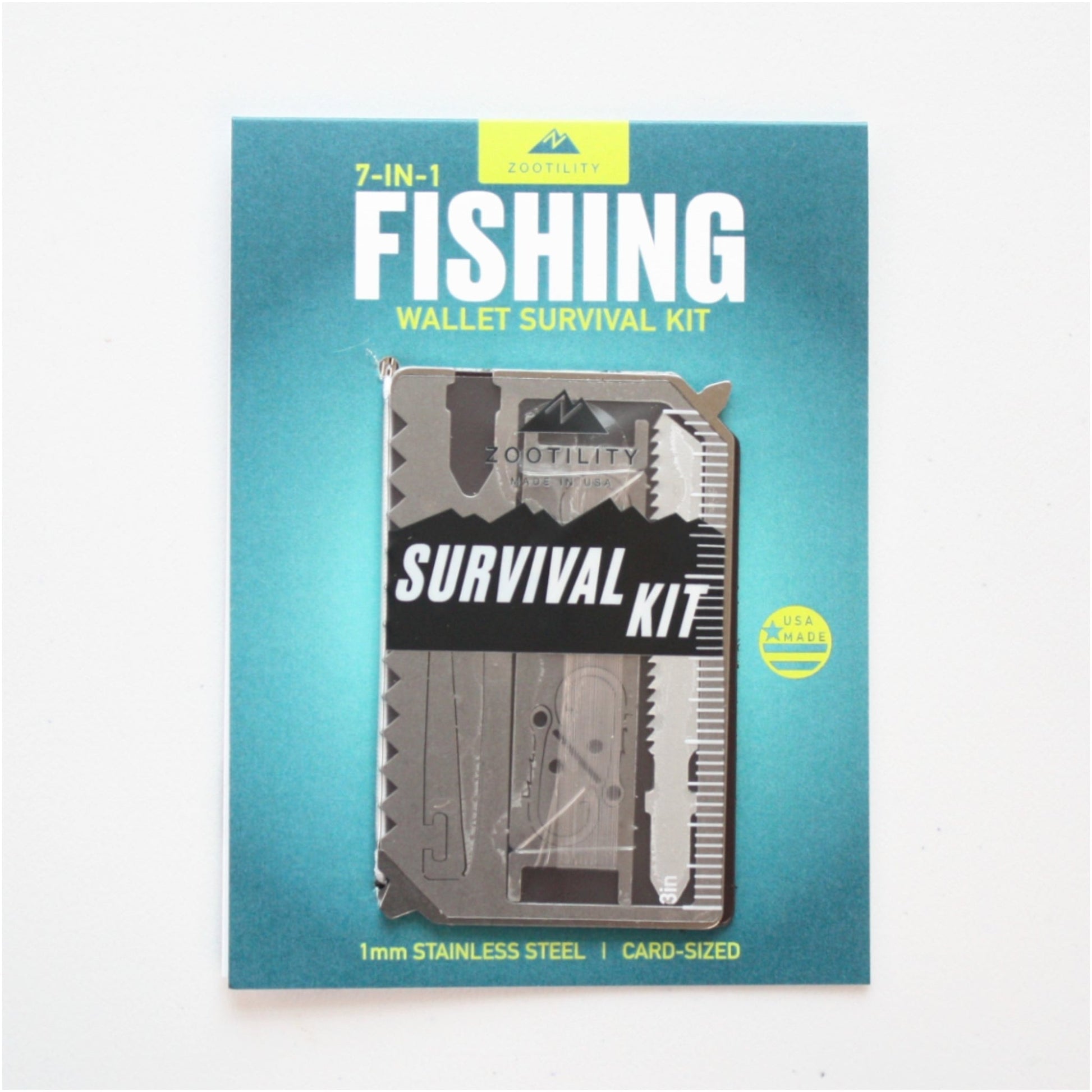 Bushcraft Survival Pocket Fishing Kit Blank 