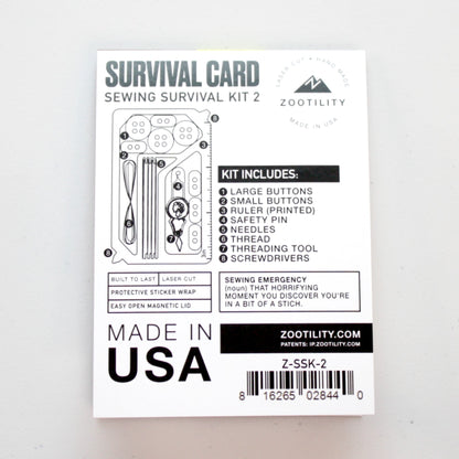 Pocket Sewing Survival Kit - Made in the USA